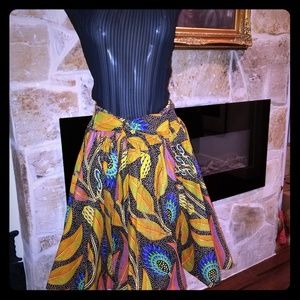 African Multi-colored Skirt